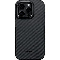 Чохол Pitaka MagEZ Case Pro 4 600D Twill для Apple iPhone 15 Pro Max Black/Grey (KI1501PMPA) - придбати в Дніпрі, Україні: ціна, характеристики | інтернет-магазин TOUCH Чохол Pitaka MagEZ Case Pro 4 600D Twill для Apple iPhone 15 Pro Max Black/Grey (KI1501PMPA) - придбати в Дніпрі, Україні: ціна, характеристики | інтернет-магазин TOUCH