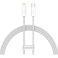 Кабель Baseus Dynamic Series USB-C to Lightning 1m White (CALD000002)