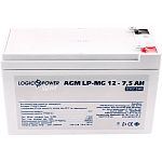Аккумулятор LogicPower Silver AGM-MG 12V (12V/7.5 Ah/90Wh) (2329)