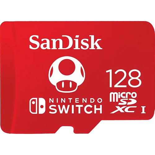 Карта пам'яті SanDisk microSDXC 128 GB A1 UHS-I Ultra for Nintendo Switch (SDSQXAO-128G-GNCZN) - придбати в Дніпрі, Україні: ціна, характеристики | інтернет-магазин TOUCH