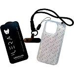 Чехол iLera Go Ice Case для Apple iPhone 14 Pro + Glass with Hand Stripe