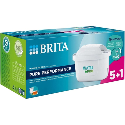Сменный фильтр для кувшина Brita MXPro 5+1 шт (1051763)