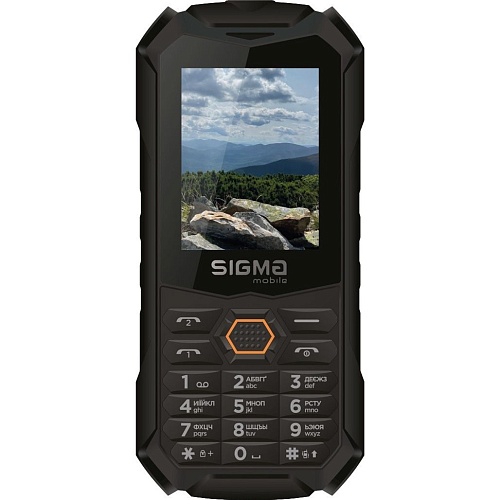 Мобильный телефон Sigma mobile X-treme PV68 Black Orange UA-UCRF