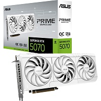 Видеокарта Asus Prime GeForce RTX 5070 12GB OC Edition White (PRIME-RTX5070-O12G-WHITE) EU