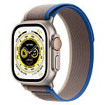 Смарт-часы Apple Watch Ultra 49mm Titanium Case with Blue/Gray Trail Loop S/M (MNHE3/MNHL3)