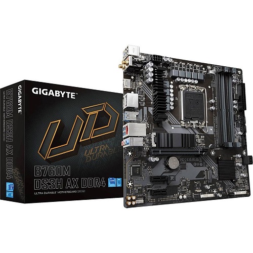 Материнська плата Gigabyte B760M DS3H AX DDR4 - придбати в Дніпрі, Україні: ціна, характеристики | інтернет-магазин TOUCH