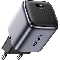 Мережевий зарядний пристрій Ugreen CD318 Nexode Mini 20W PD GaN Tech Charger Gray (90664) - придбати в Дніпрі, Україні: ціна, характеристики | інтернет-магазин TOUCH Мережевий зарядний пристрій Ugreen CD318 Nexode Mini 20W PD GaN Tech Charger Gray (90664) - придбати в Дніпрі, Україні: ціна, характеристики | інтернет-магазин TOUCH
