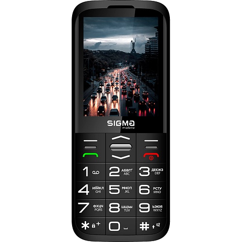 Мобильный телефон Sigma mobile Comfort 50 Grace Black UA-UCRF