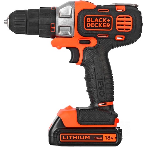 Дриль-шуруповерт Black+Decker MT218K 18V 1.5Ah - придбати в Дніпрі, Україні: ціна, характеристики | інтернет-магазин TOUCH