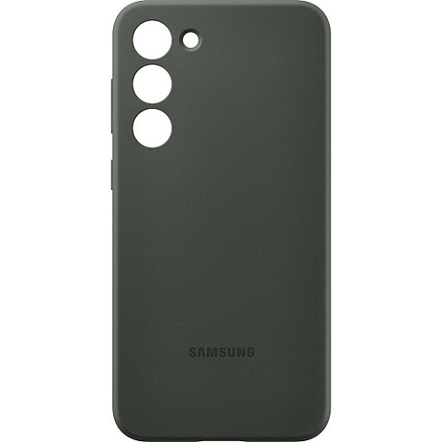 Чехол Samsung Silicone Case для Samsung Galaxy S23 Plus Khaki (EF-PS916TGEGRU)