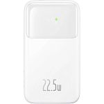 Зовнішній акумулятор Baseus Comet Digital Display 20000mAh 22.5W White (PPMD020102)
