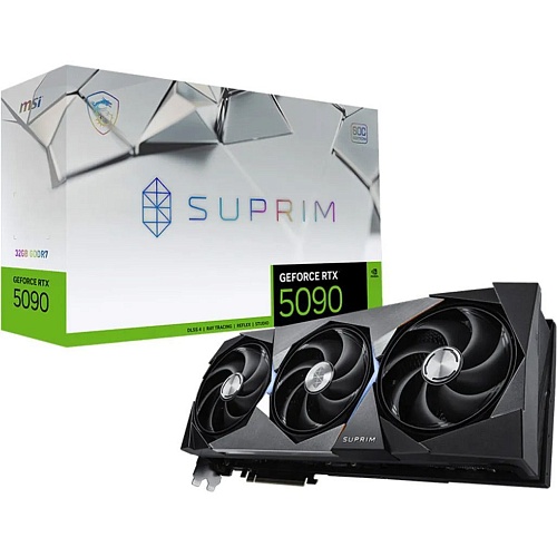 Відеокарта MSI GeForce RTX 5090 32GB SUPRIM SOC (G5090-32SPS/912-V530-012) UA - придбати в Дніпрі, Україні: ціна, характеристики | інтернет-магазин TOUCH
