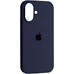 Чохол Silicone Case для Apple iPhone 16 Midnight Blue AA