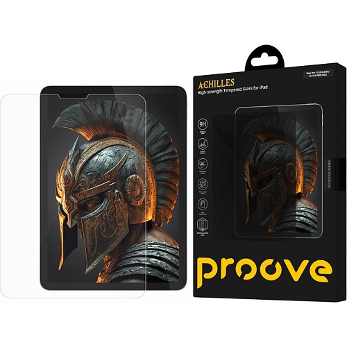 Защитное стекло Proove Achilles Clear Glass with Installation Box для Apple iPad Pro 11" (2018-2022)/iPad Air (2020-2022) (PGPAIBIA1090)