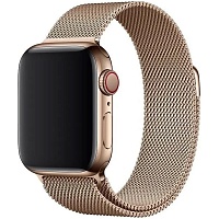 Ремінець DK Milanese Loop Magnetic для Apple Watch Metallic Band 42/44/45/49mm Sand Gold - придбати в Дніпрі, Україні: ціна, характеристики | інтернет-магазин TOUCH