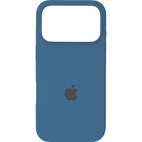 Чехол Silicone Case для Apple iPhone 17 Pro Blue AA