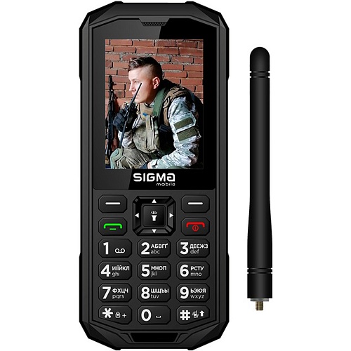Мобільний телефон Sigma mobile X-treme PA68 Wave Black (4827798466612) UA-UCRF - придбати в Дніпрі, Україні: ціна, характеристики | інтернет-магазин TOUCH