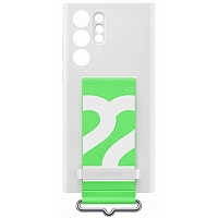 Чехол Samsung Silicone with Strap Cover для Galaxy S22 Ultra S908 White (EF-GS908TWEGRU) Чехол Samsung Silicone with Strap Cover для Galaxy S22 Ultra S908 White (EF-GS908TWEGRU)