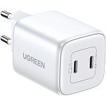 Мережевий зарядний пристрій Ugreen CD294 Nexode 45W Charger White (15327)