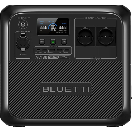 Зарядна станція Bluetti AC180 1800W - придбати в Дніпрі, Україні: ціна, характеристики | інтернет-магазин TOUCH