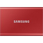 Внешний SSD накопитель Samsung T7 500 GB Red (MU-PC500R/WW)