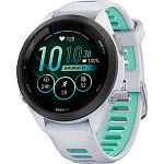 Смарт-годинник Garmin Forerunner 265S Black Bezel with Whitestone Case and Whitestone/Neo Tropic Silicone Band (010-02810-04)