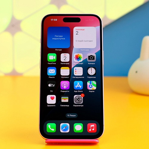 Смартфон Apple iPhone 15 128GB Pink (MTP13) Б/У - придбати в Дніпрі, Україні: ціна, характеристики | інтернет-магазин TOUCH