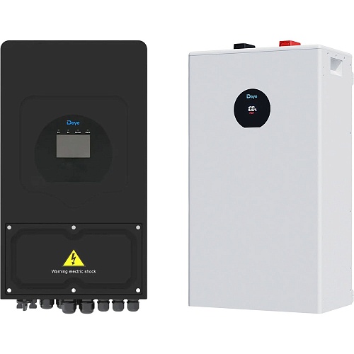Система зберігання енергії Deye SUN-5K-SG03 Black 5kW + АКБ SE-F16-C 16kWh (51.2V/314Ah/16076Wh) - придбати в Дніпрі, Україні: ціна, характеристики | інтернет-магазин TOUCH