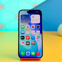 Смартфон Apple iPhone 15 Pro 128GB Blue Titanium (MTV03) Б/У