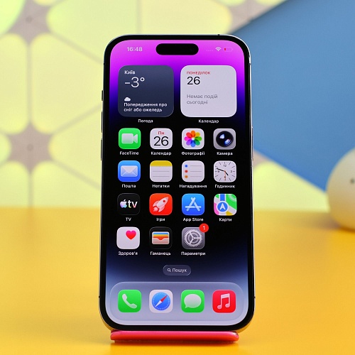 Смартфон Apple iPhone 14 Pro 128GB Deep Purple (MQ0G3) Б/У