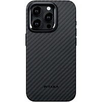Чохол Pitaka MagEZ Case Pro 4 1500D Twill для Apple iPhone 15 Pro Max Black/Grey (KI1501PMP) - придбати в Дніпрі, Україні: ціна, характеристики | інтернет-магазин TOUCH Чохол Pitaka MagEZ Case Pro 4 1500D Twill для Apple iPhone 15 Pro Max Black/Grey (KI1501PMP) - придбати в Дніпрі, Україні: ціна, характеристики | інтернет-магазин TOUCH
