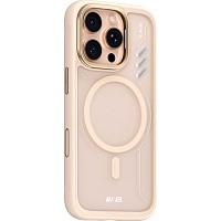 Чехол Blueo Frosted Heat Dissipation with MagSafe для Apple iPhone 16 Pro Gold