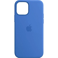 Чехол Silicone Case для Apple iPhone 15 Plus Capri Blue AA