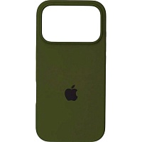 Чехол Silicone Case для Apple iPhone 17 Pro Army Green AA