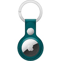 Чехол для поисковой метки Apple AirTag Leather Key Ring (Forest Green) HC