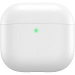 Чехол AhaStyle Ultra-Thin Colorful Silicone Case для Airpods 4 White (CP-WG172-WE)