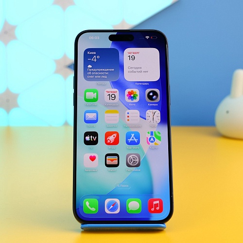 Смартфон Apple iPhone 15 Pro Max 512GB Blue Titanium (MU7F3) Б/У