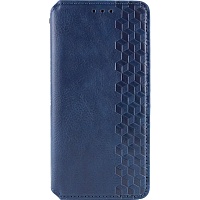 Чехол-книжка GETMAN Cubic Cover Case для Google Pixel 6 Blue Чехол-книжка GETMAN Cubic Cover Case для Google Pixel 6 Blue