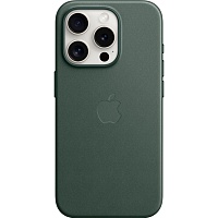 Чехол Apple FineWoven Case with MagSafe для iPhone 15 Pro Evergreen (MT4U3ZM/A)
