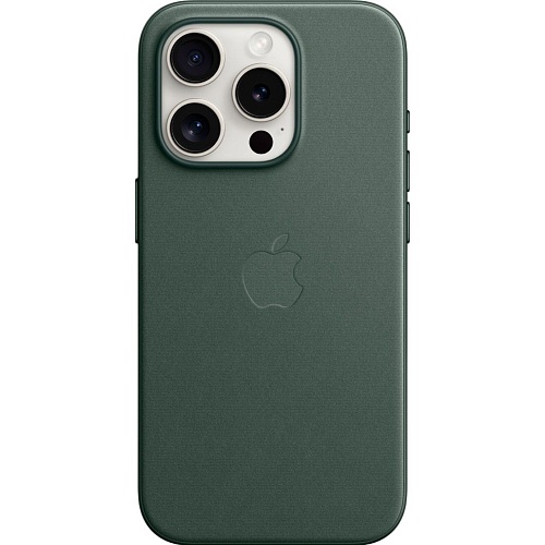 Чехол Apple FineWoven Case with MagSafe для iPhone 15 Pro Evergreen (MT4U3ZM/A)