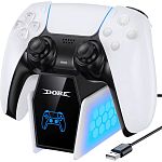 Зарядна станція Dobe Charging Dock TP5-35132 для PS5 DualSense White