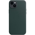 Чехол Leather Case with MagSafe для Apple iPhone 14 Plus Forest Green AAA