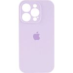Чехол Silicone Case Camera Protect для Apple iPhone 16 Pro Lilac AA