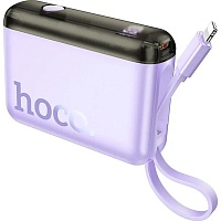 Внешний аккумулятор Hoco J139 Hero Lightning 10000mAh 22.5W Purple (636476)