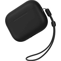 Чехол Blueo Liquid Silicone Case для Apple AirPods Pro 3 Black