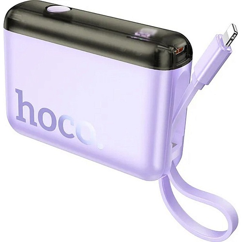 Внешний аккумулятор Hoco J139 Hero Lightning 10000mAh 22.5W Purple (636476) Внешний аккумулятор Hoco J139 Hero Lightning 10000mAh 22.5W Purple (636476)