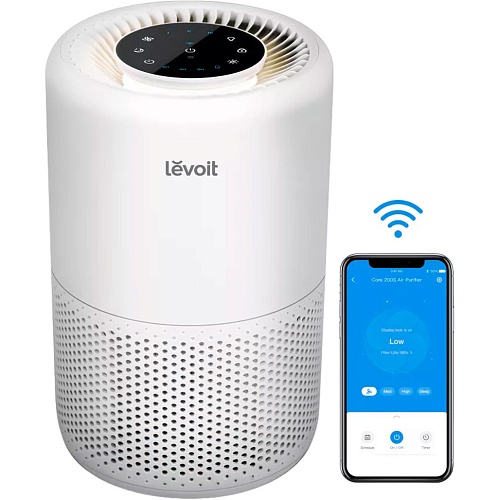 Очищувач повітря Levoit Smart Air Purifier Core 200S White (HEAPAPLVSEU0064) - придбати в Дніпрі, Україні: ціна, характеристики | інтернет-магазин TOUCH
