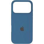 Чехол Silicone Case для Apple iPhone 17 Pro Max Blue AA