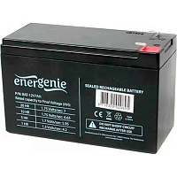 Аккумулятор EnerGenie AGM 12V (12V/7Ah/84Wh) (BAT-12V7AH) Аккумулятор EnerGenie AGM 12V (12V/7Ah/84Wh) (BAT-12V7AH)