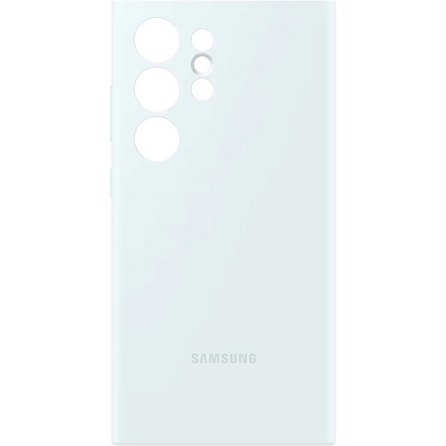 Чехол Samsung Silicone Case для Galaxy S24 Ultra White (EF-PS928TWEGWW)